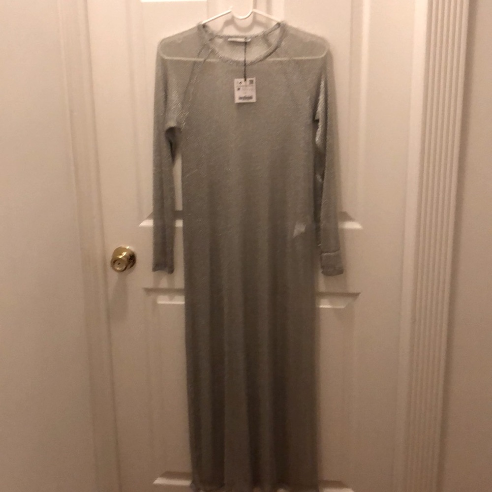 Shimmer midi dress